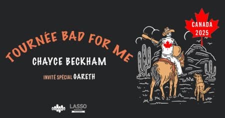 Chayce Beckham à Montréal en février prochain!